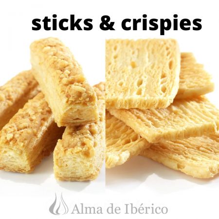 Interior caja Galletas y palitos de queso Gouda| Roka