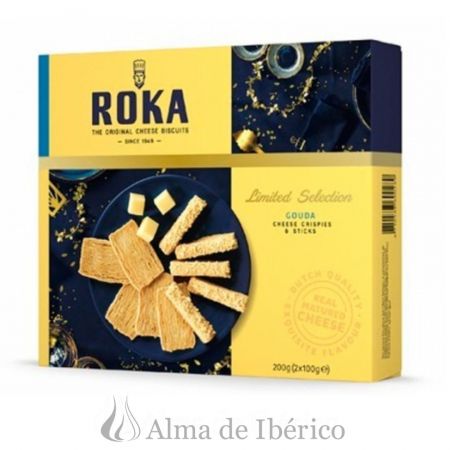 Galletas y palitos de queso Gouda| Roka