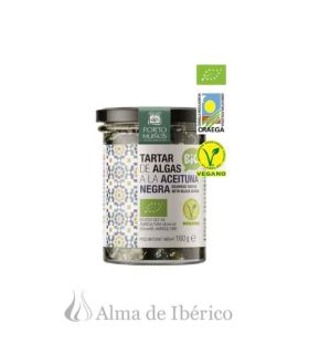 TARTAR DE ALGAS A LA ACEITUNA NEGRA | Porto Muiños