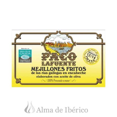 Mejillones Fritos en Escabeche 12/14 | Paco Lafuente