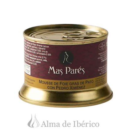 MOUSSE DE FOIE DE PATO CON PEDRO XIMENEZ | MAS PARÉS