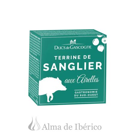 Terrina de Jabalí con arándanos