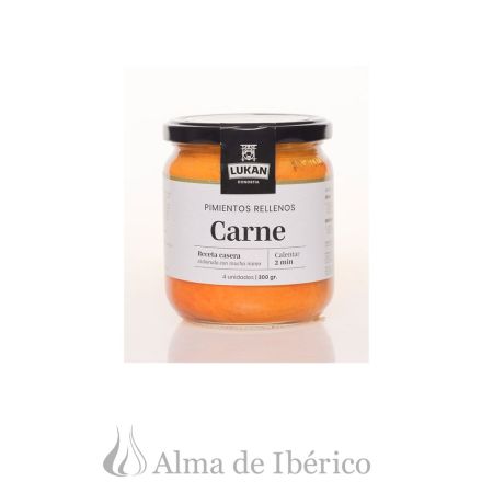 Pimientos rellenos de carne