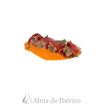 Pimientos rellenos de carne