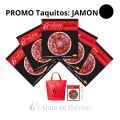 Promo  Jamon 100% A CUCHILLO, BOLSA Y TAQUITOS