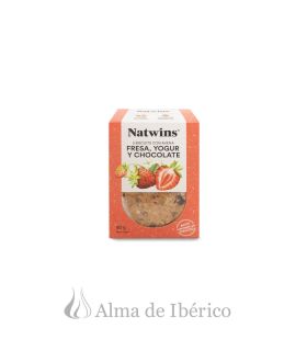 Galletas con avena, espelta, fresa, yogur y chocolate | Natwins
