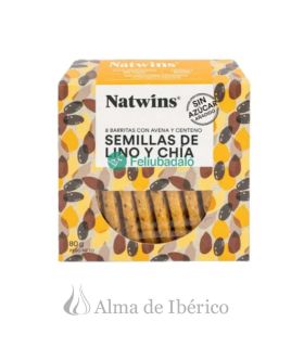 Barritas de lino y chia