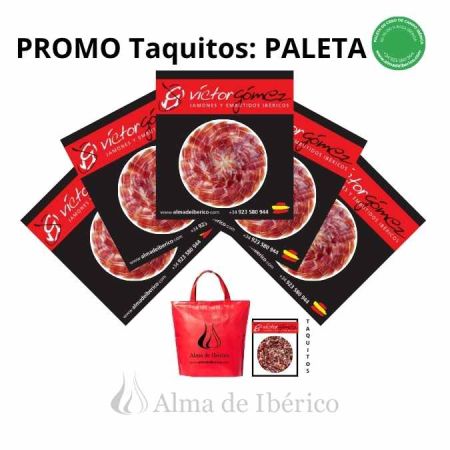 PROMO TAQUITOS: Paleta de Cebo de Campo Ibérica 50-75% raza Ibérica A CUCHILLO