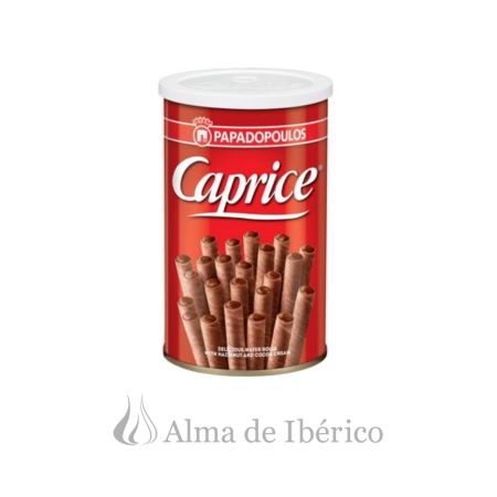 Barquillos Chocolate Negro Caprice |Papadopoulos