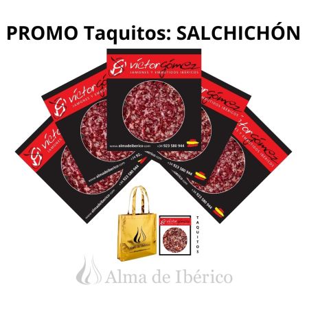 PROMO TAQUITOS: Salchichón Ibérico de Bellota loncheado