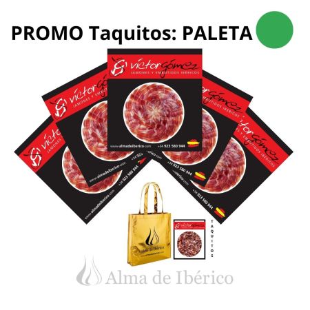 PROMO TAQUITOS: Paleta de Cebo de Campo Ibérica 50-75% raza Ibérica A CUCHILLO