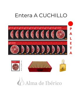 Paleta de Bellota entera a cuchillo