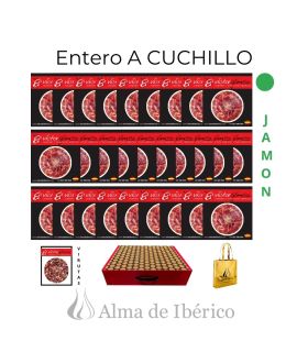 Paleta de Cebo de Campo entera a cuchillo