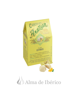 Flors Chocolate blanco y limón| Amatller