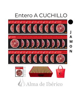 Jamón de Bellota 100 % Ibérico A CUCHILLO entero