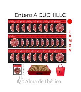 Jamón de Bellota Ibérico A CUCHILLO entero