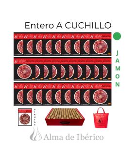 Jamón de Cebo de Campo Ibérico A CUCHILLO Entero