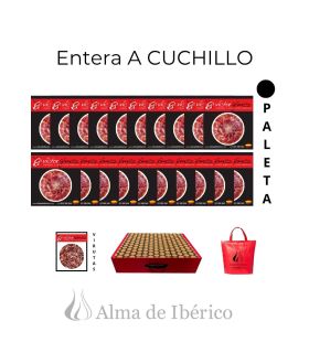 Paleta de Bellota 100% Ibérica A CUCHILLO entera