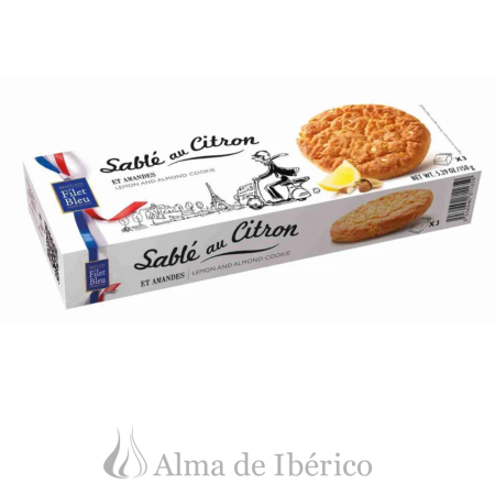 Galletas de limón y almendras|Filet Bleu