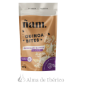 Snack de quinoa de chocolate blanco/galletas