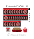 Entero A Cuchillo: Jamón de Bellota 100 % Ibérico
