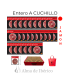 Entero A Cuchillo: JAMON de Bellota 50-75% raza Ibérica