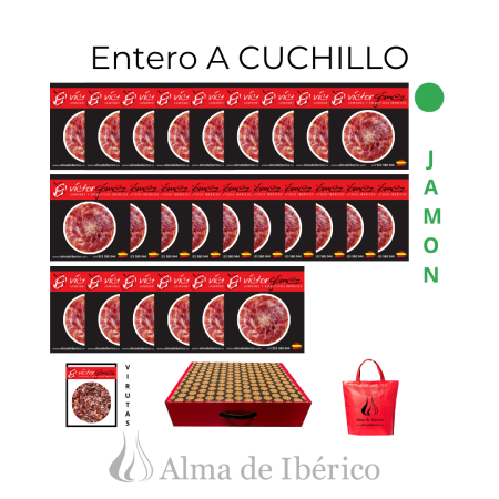 Entero A Cuchillo Jamón de Cebo de Campo Ibérico