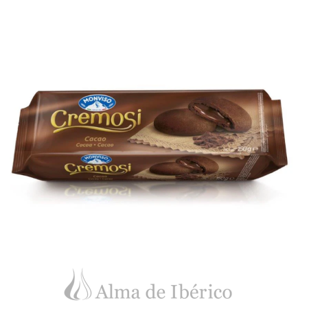 Galleta Crujiente Rellena de Cacao | Monviso