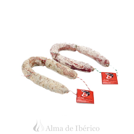 Longaniza Ibérica de Bellota de Salchichón | Herradura