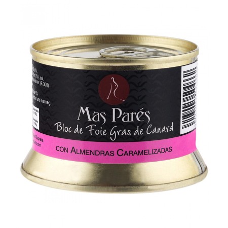 Bloc de Foie de Pato con Almendras caramelizadas
