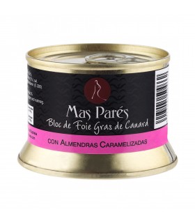 Bloc de Foie de Pato con Almendras caramelizadas