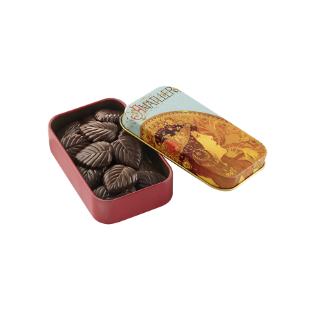 Lata de Hojas de chocolate 70% | Amatller