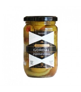 Aceituna Gordal rellena de Pimiento | Torre Real
