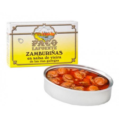 Zamburiñas en Salsa de Vieiras | Paco Lafuente