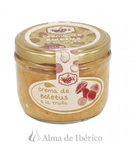 Crema de Boletus a la trufa Rosara